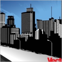 Vector City Skyline Art