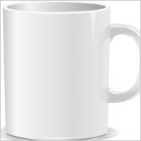 Vector coffee cup
