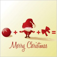 vector cute santa claus