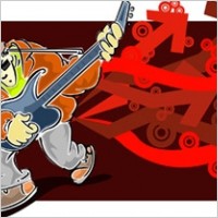vector elements of rock music