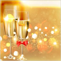 vector festive celebration of 1