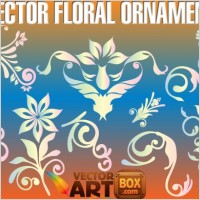 Vector Floral Ornament
