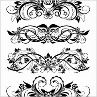 Vector Floral Ornaments