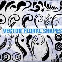 Vector Floral Shapes