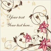 Vector Flower Background