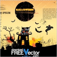 VECTOR HALLOWEEN POSTER