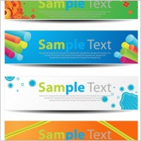 Vector Horizontal Banners