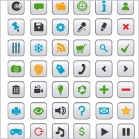 Vector Icon Collection for Web design