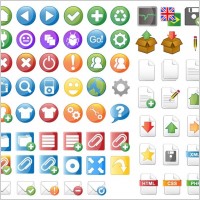 Vector Icon Set for Web Design