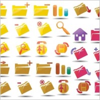 Vector icons set 3