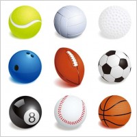 Vector Illustration of Sport Balls