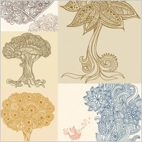 vector illustration trend lines
