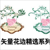 Vector lace material Series-4