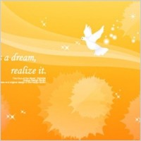 Vector lines and dove dream material