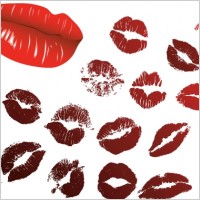 Vector Lips Kiss