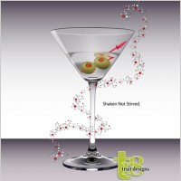 

								Vector Martini Glass							