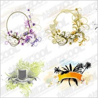 Vector material elements of the trend patterns