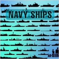Vector Navy Ships