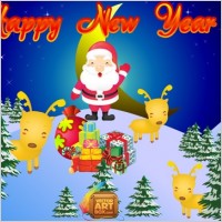 Vector New Year Card