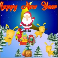 Vector New Year Card