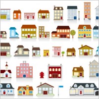 vector of small house