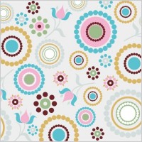 Vector Retro Pattern Background
