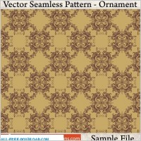 Vector Seamless Pattern Ornament