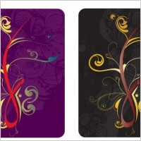  Vector shape and swirls