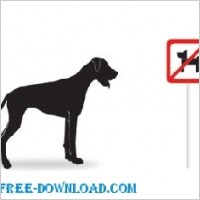 Vector Silhouettes  Dogs