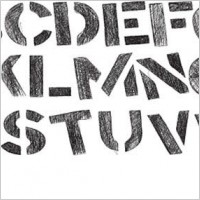 Vector stencil Alphabet