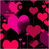 Vector 'Style" Heart Photoshop Brushes
