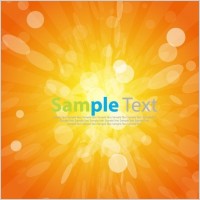 Vector Sunshine Background