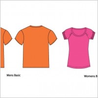  Vector T-Shirt Templates