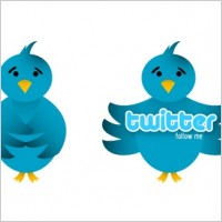 Vector Twitter Bird Icon