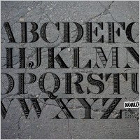 

								Vector Typeface: RPVS							