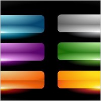 Vector Web Button Set