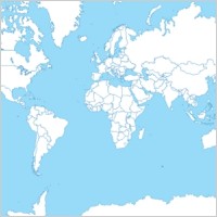 vector world map