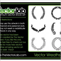 

								Vector Wreaths							