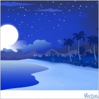 vectors-star-night