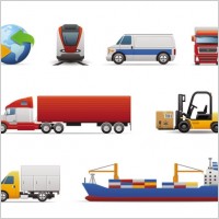vehicle icon 01 vector