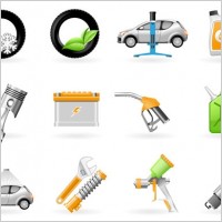 vehicle maintenance icon vector