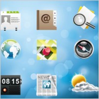 very fine system icon vector 5