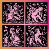 Vintage Cupid Vectors