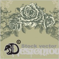 vintage floral illustration 