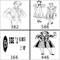 Vintage Pattern Girls