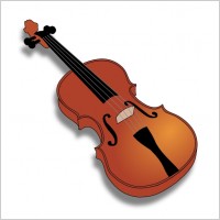 Violin clip art