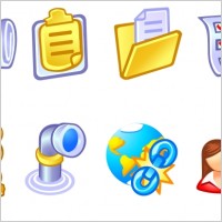 Vista Style Business and Data Icons icons pack