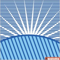 VixVex Free Vector Op Art Background with Sun Burst