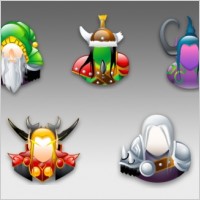 Warcraft Sigma Style Icons icons pack