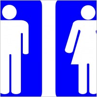 Wariat Toilet Signs clip art